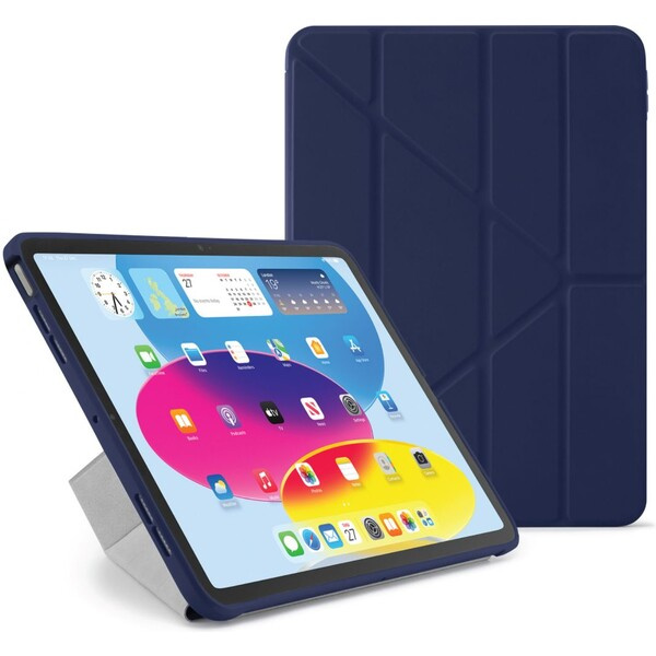 Pipetto Origami pouzdro pro Apple iPad 10,9" (2022) tmavě modré PIP052-113-V Tmavě modrá