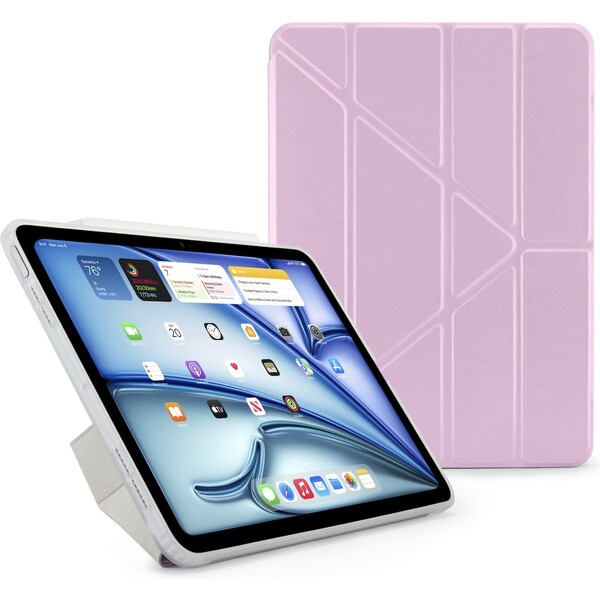Pipetto Origami No1 Original Case metallic purple iPad Air 11 2024 / iPad Air 10.9 2022/2020 P052-128-AD
