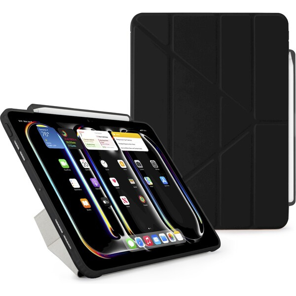 Pipetto Origami No3 Pencil Case Black iPad Pro 11 2024 P053-49-AF