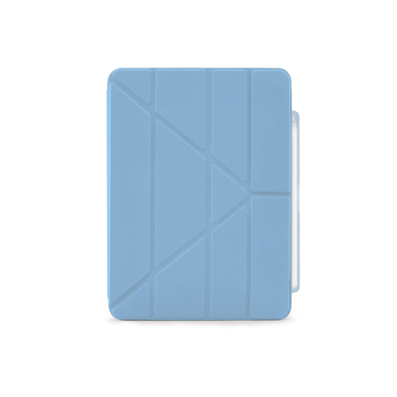 Kryt pro iPad Air 11" Pipetto Origami No3 Pencil Case - světle modrý