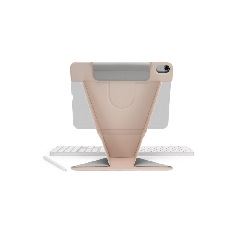 Kryt pro iPad 10,9" (2022) Pipetto Origami No6 Stand Case - růžový