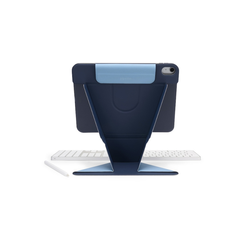 Pipetto Origami No6 Stand Case Dark Blue iPad Air 11 2024 / iPad Air 10.9 2022/2020 P072-113-AD