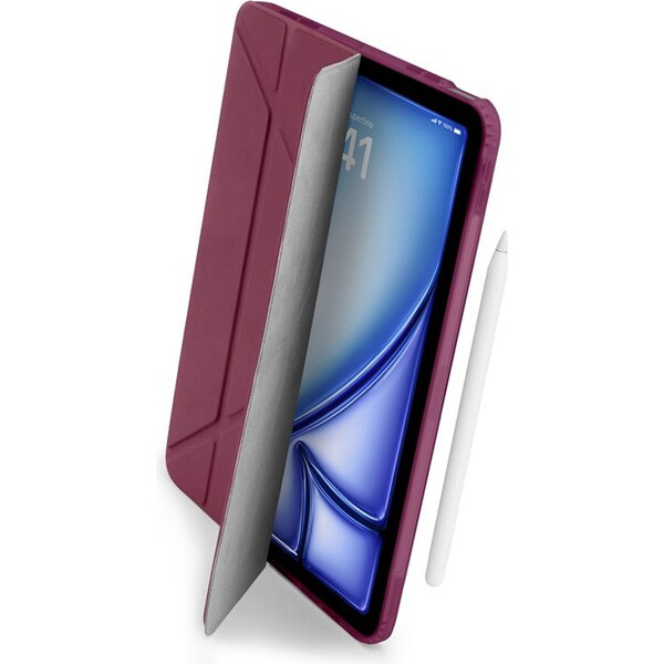 Pipetto Origami No1 Original pouzdro iPad 11" (2025)/iPad 10.9" (2022/2020) burgundy