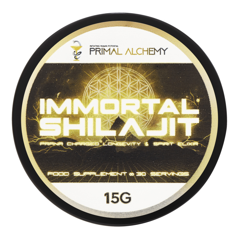 IMMORTAL SHILAJIT (Zlatá třída) - PRIMAL ALCHEMY - Balení: 30g PRIM14