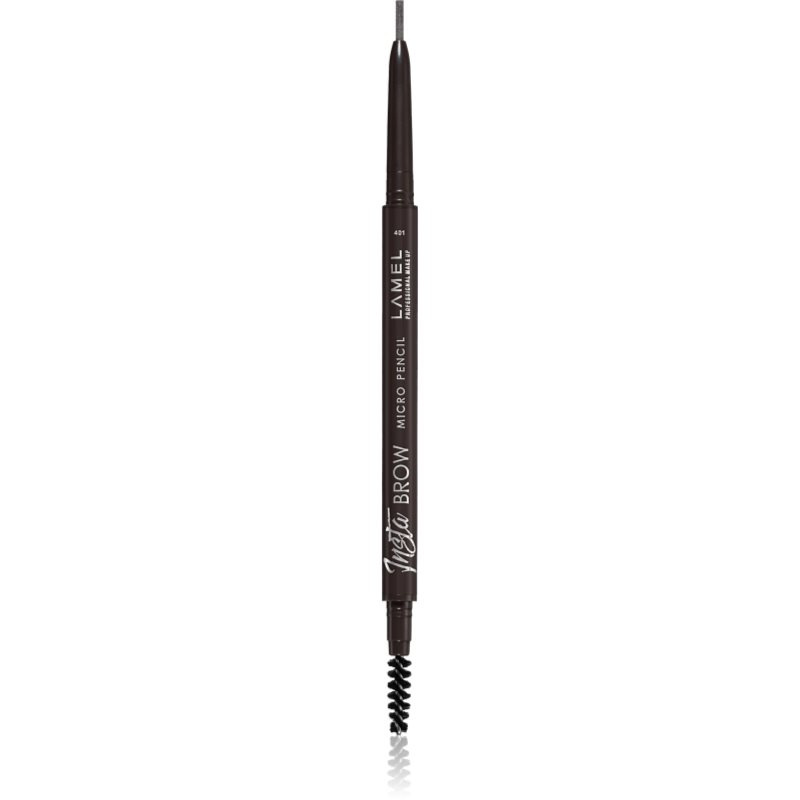 LAMEL Insta Brow tužka na obočí s kartáčkem odstín 401 0,12 g