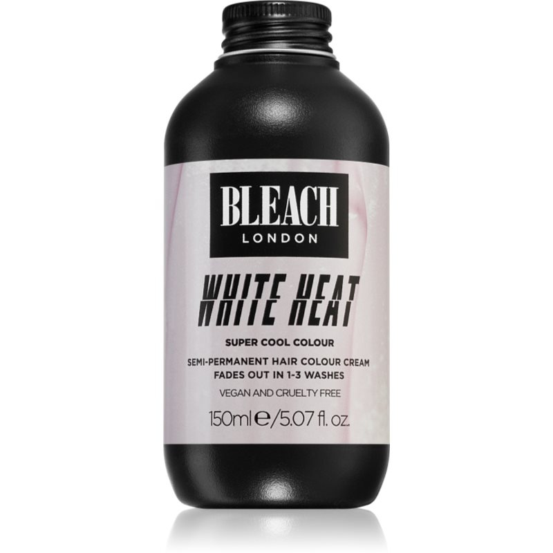 Bleach London Super Cool semipermanentní barva na vlasy odstín White Heat 150 ml