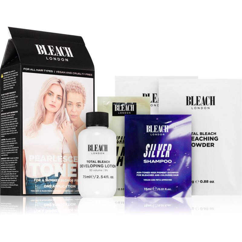 Bleach London Toner Kit semipermanentní barva na vlasy pro blond vlasy odstín Pearlescent 1 ks