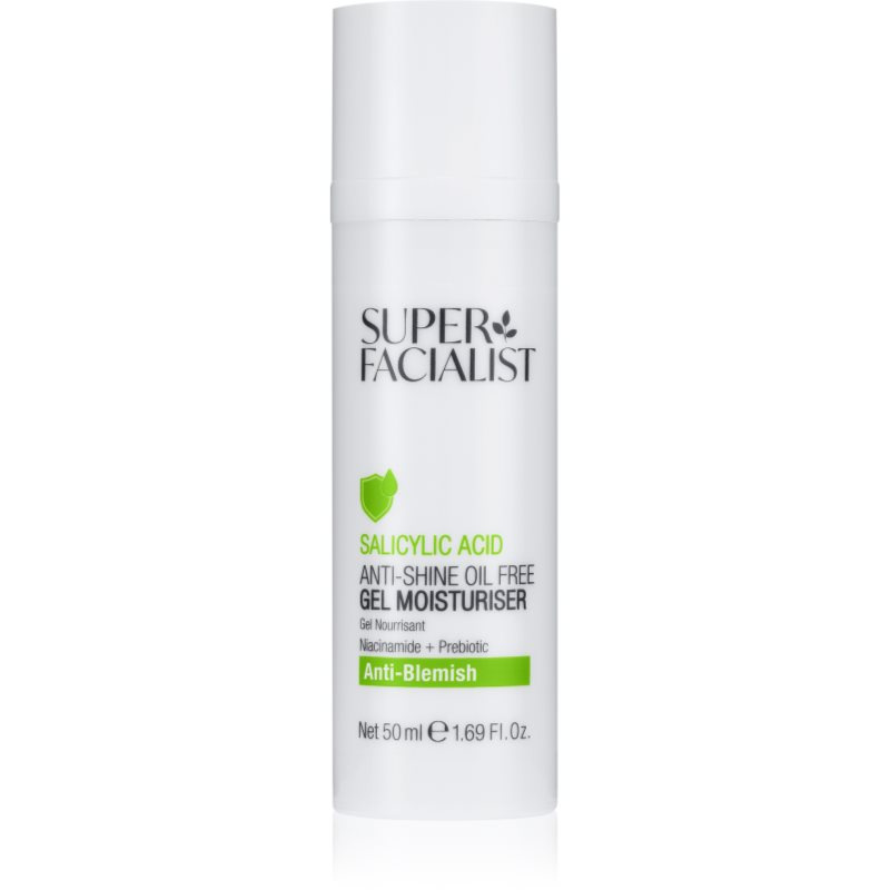 Super Facialist Salicylic Acid Anti Blemish hydratační pleťový gel proti nedokonalostem pleti 50 ml