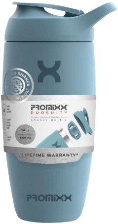 PROMiXX Pursuit Insulated Stainless Steel šejkr 550 ml - ocean calm blue