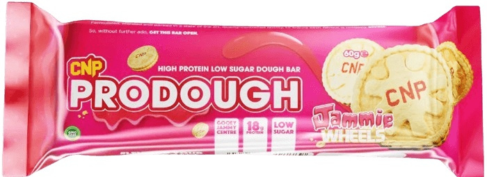 CNP ProDough High Protein Low Sugar Bar 60 g - jammie wheels
