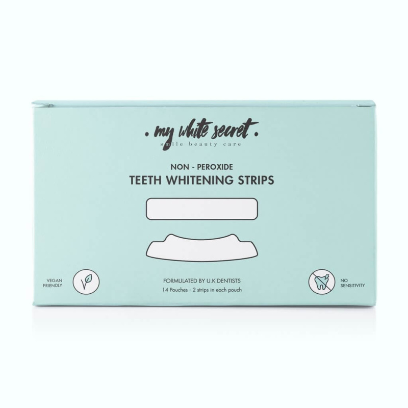My White Secret Bělící pásky na zuby na 2 týdny, 14 ks