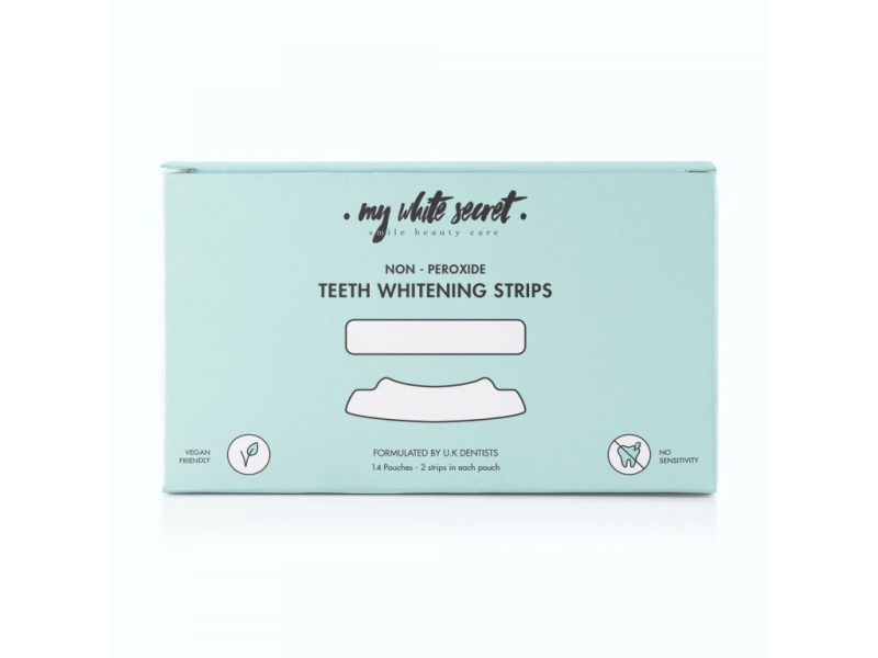 My White Secret Bělící pásky na zuby na 2 týdny, 14 ks