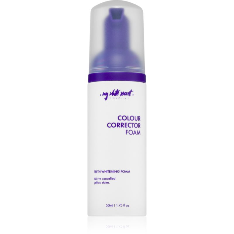 My White Secret Pěnový korektor pro bělení zubů V34, 50 ml