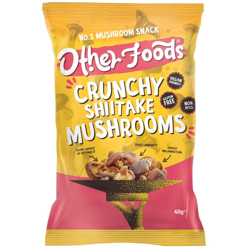 Other Foods Křupavé shiitake houbové chipsy