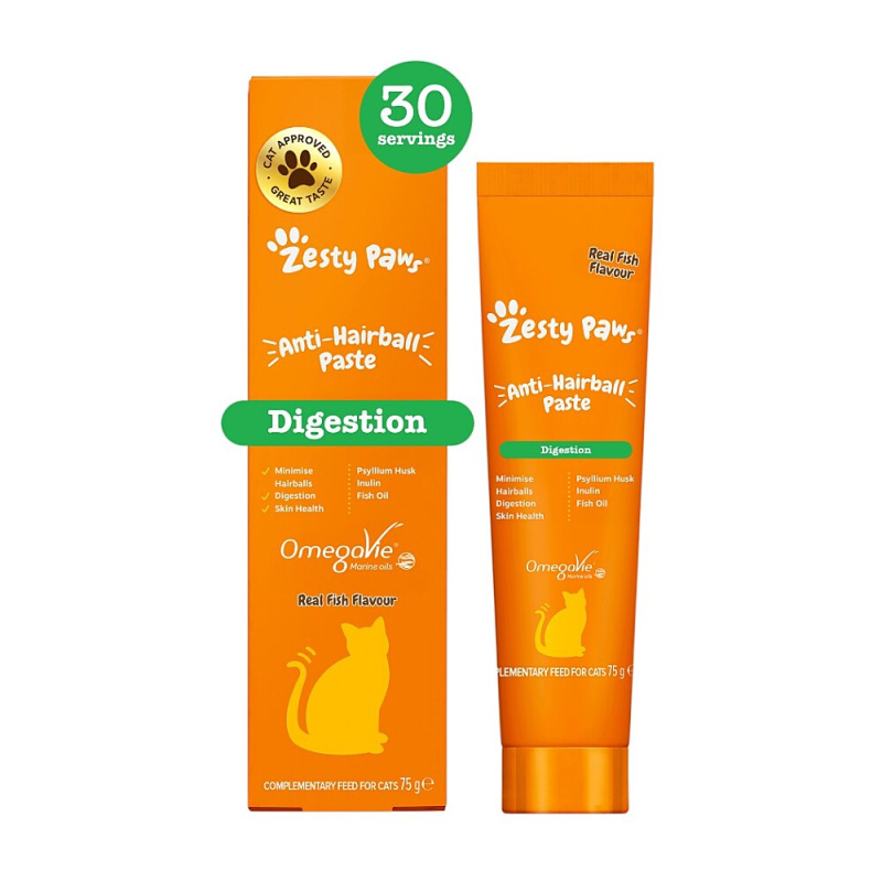 Zesty Paws Anti-Hairball Paste 75g