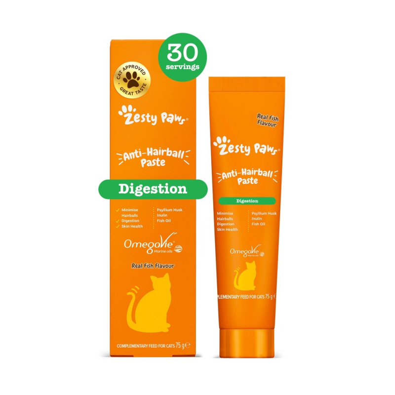 Zesty Paws Anti-Hairball Paste 75g