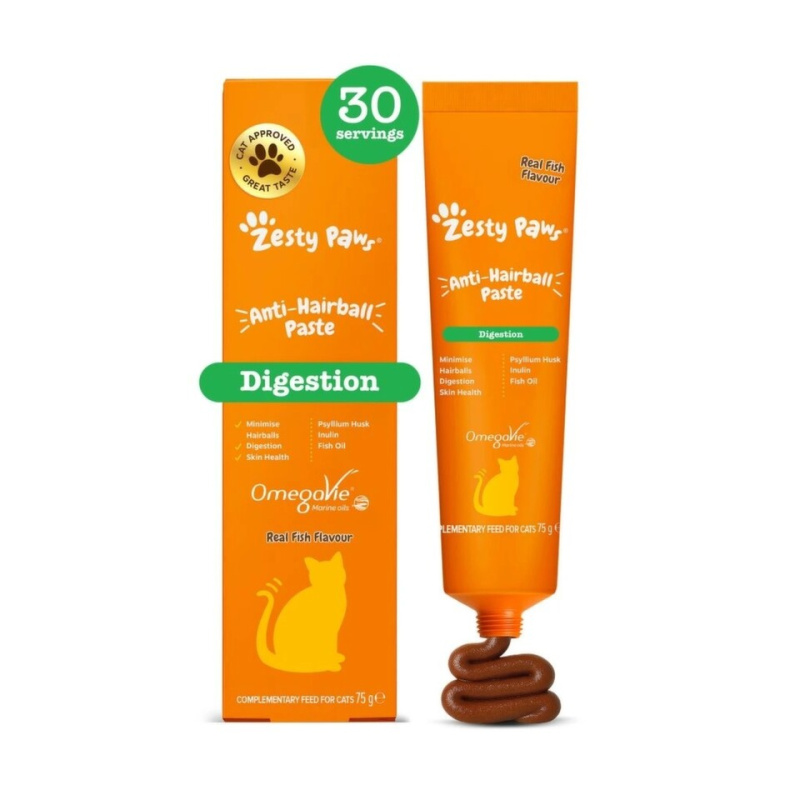 Zesty Paws Anti-Hairball Paste 75g