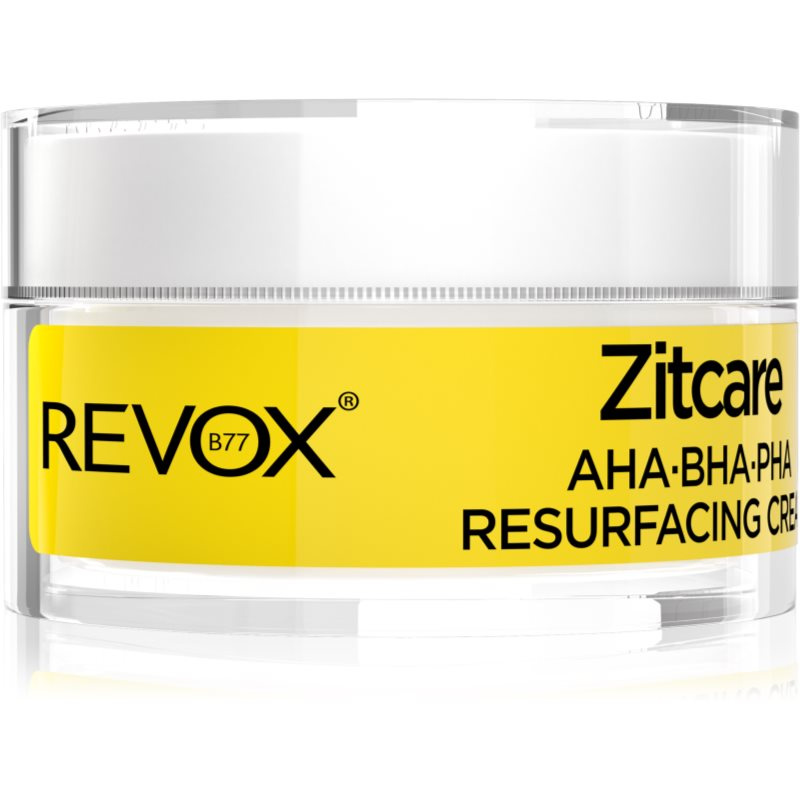 Revox B77 Zitcare AHA BHA PHA Resurfacing Cream vyhlazující noční krém 50 ml