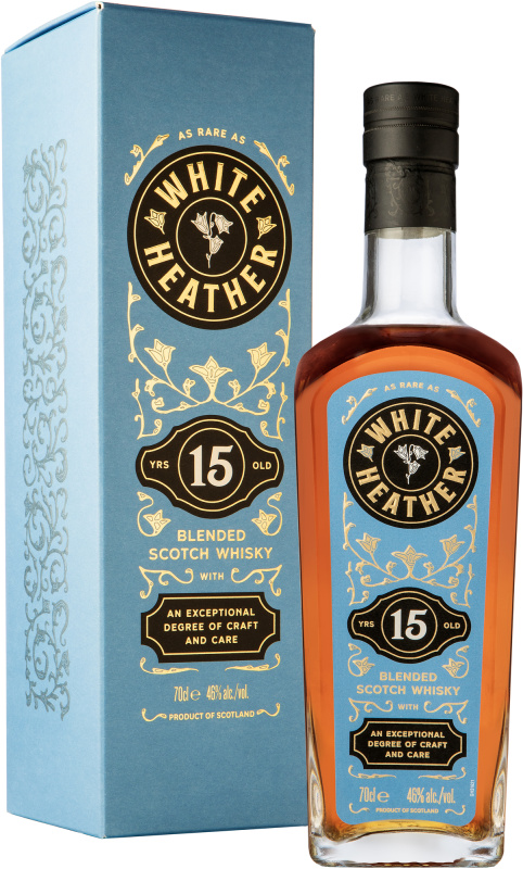 White Heather 15 letá 46% 0,7l