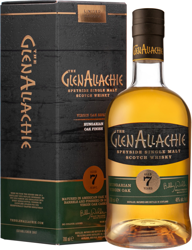 The GlenAllachie Hungarian Oak Finish 7 letá 48% 0,7l