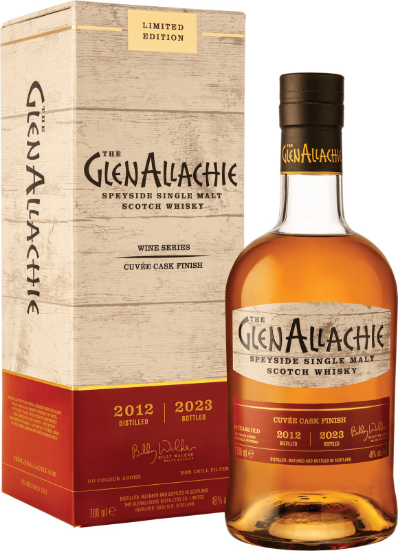 The GlenAllachie 10 letá Cuvee Cask Finish 48% 0,7l