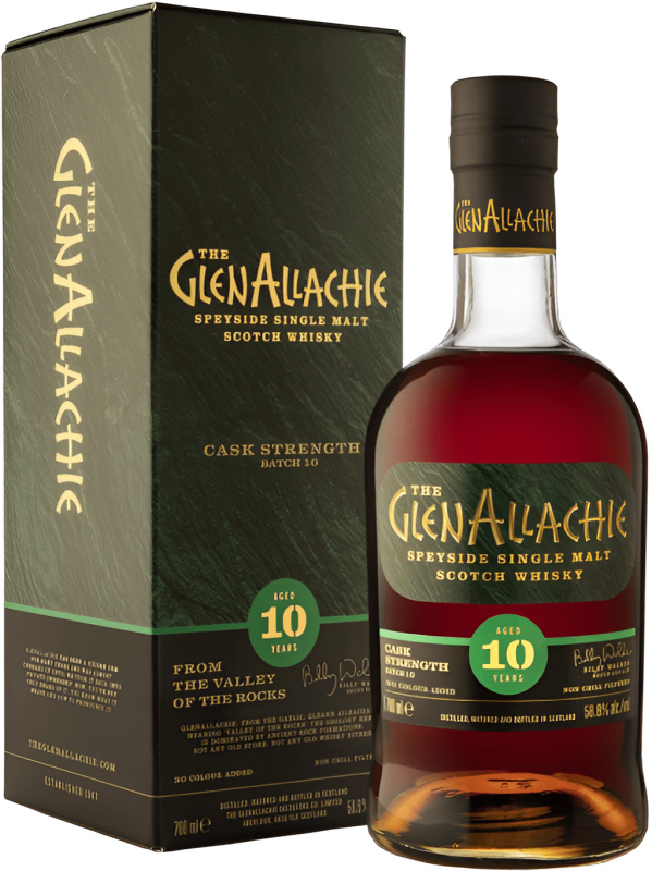 The GlenAllachie 10 letá Cask Strength Batch 10 58,6% 0,7l