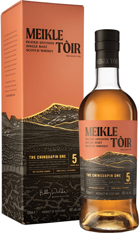 Meikle Tòir 5 letá The Chinquapin One 48% 0,7l