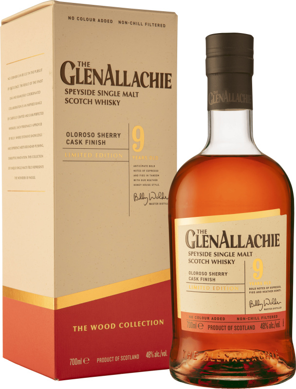The GlenAllachie 9 letá Oloroso Sherry Cask Finish 48% 0,7l