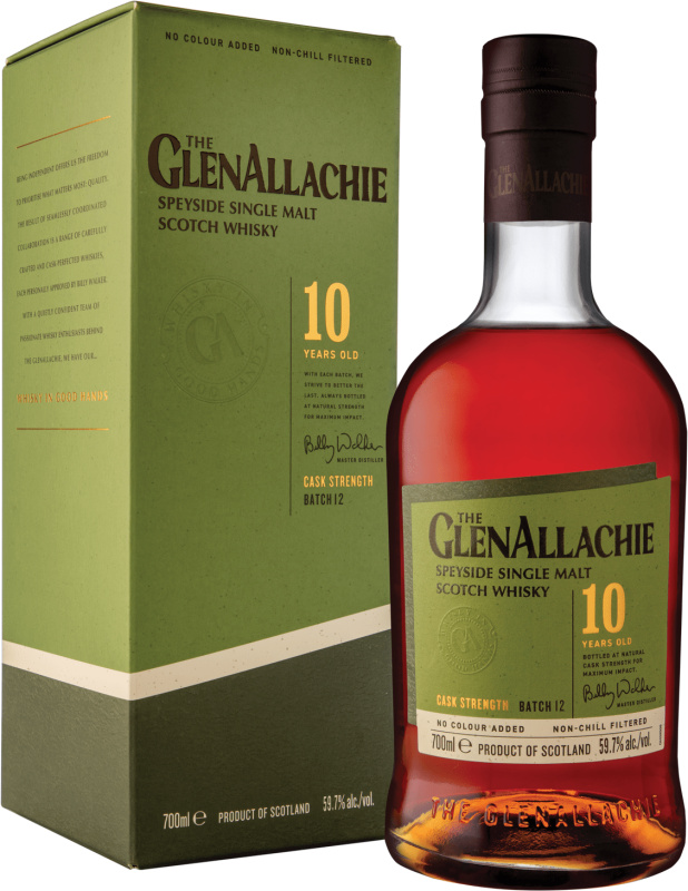 GlenAllachie 10 letá Cask Strength Batch 12 59,7% 0,7l