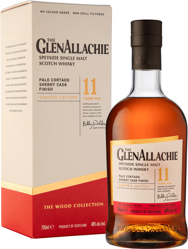 The GlenAllachie 11letá Palo Cortado Sherry Cask 48% 0,7l