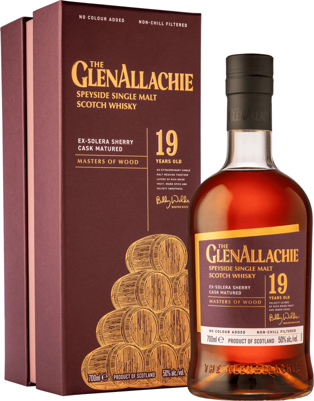 The GlenAllachie 19 letá Ex-Solera Sherry Cask 50% 0,7l