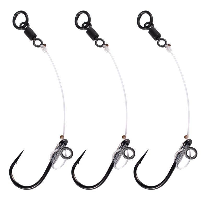Gardner návazec chod rig triple pack 15 lb 3 ks - velikost háčku 8