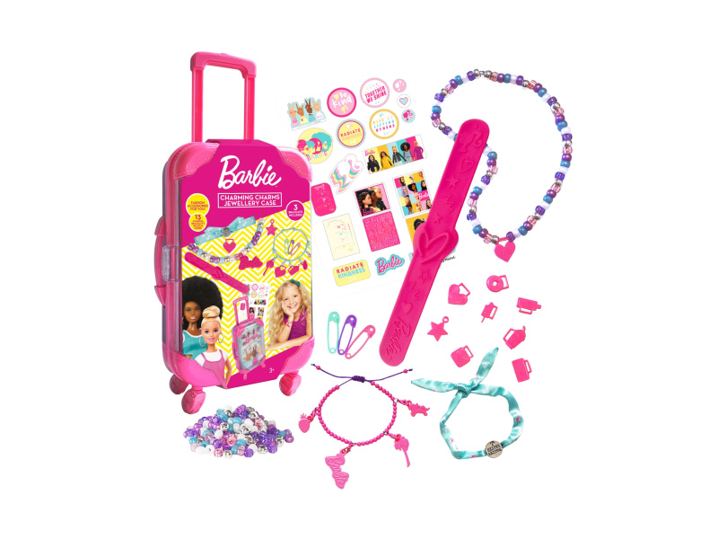 Barbie Cestovní set s kufrem (šperky)