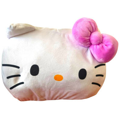 Plyšový polštář s otvorem na ruce HELLO KITTY
