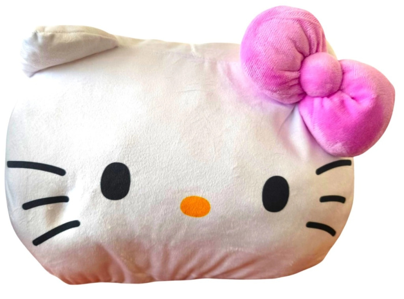 Plyšový polštář s otvorem na ruce HELLO KITTY
