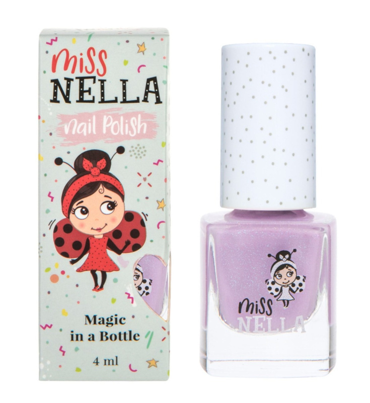 Miss Nella Peel Off Nail Polish lak na nehty pro děti MN06 Butterfly Wings 4 ml