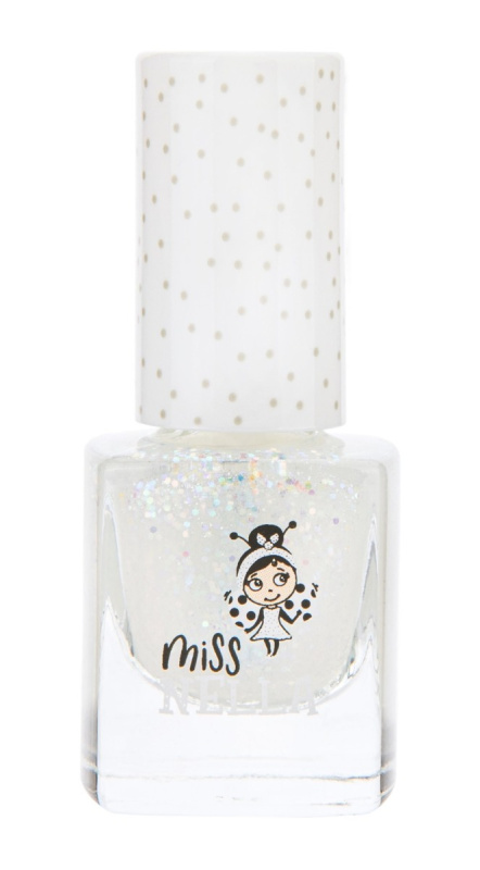 Miss Nella Peel Off Nail Polish lak na nehty pro děti MN25 Confetti Clouds 4 ml