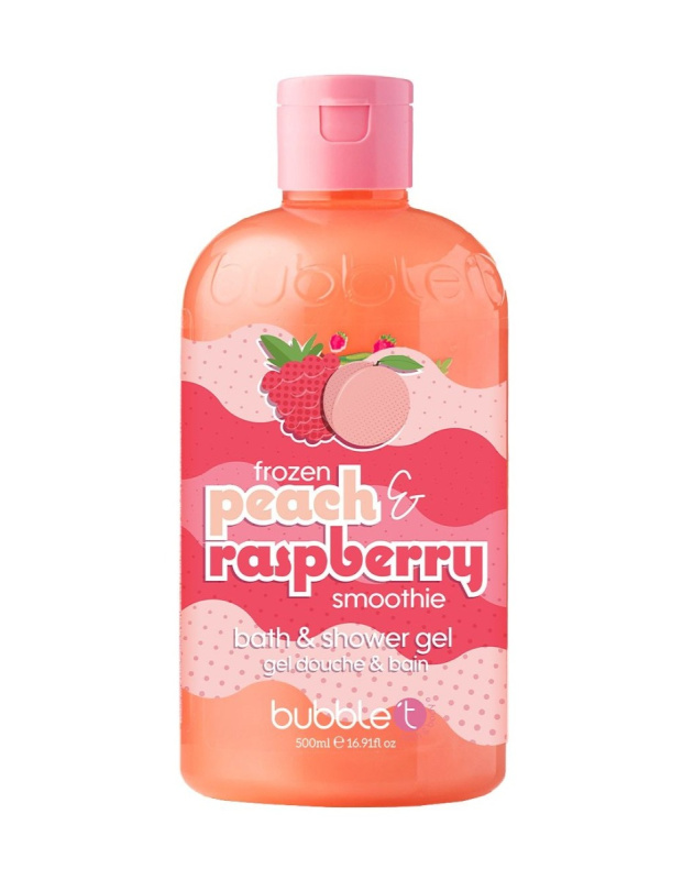 Bubble T Sprchový gel Broskev & Malina 500 ml