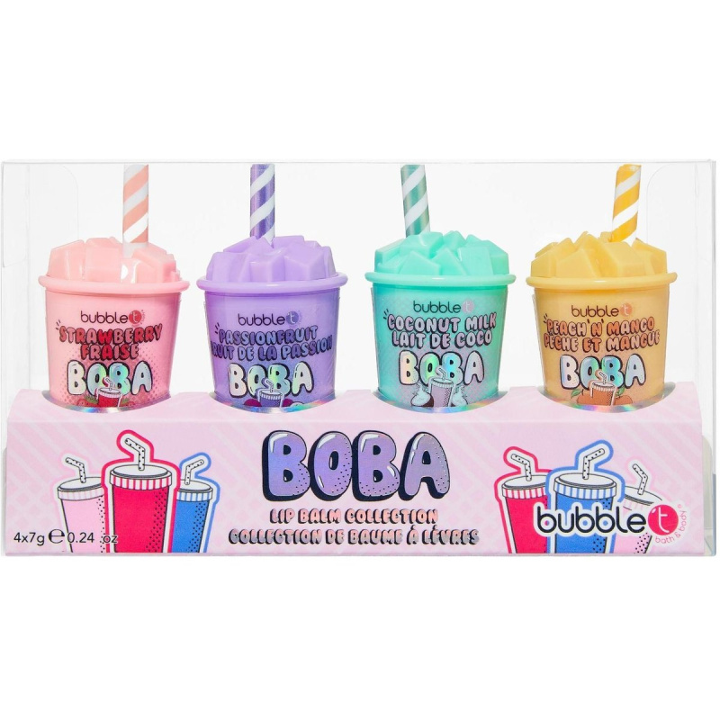 Bubble T Boba sada balzámů na rty
