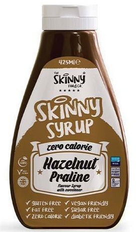 The Skinny Food Co. The Skinny Food Co Zero Calorie Syrup 425ml - Hazelnut Praline