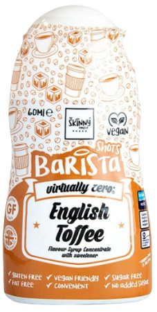 The Skinny Food Co. The Skinny Food Co Skinny Barista Shot 60 ml - karamel (English Toffee)