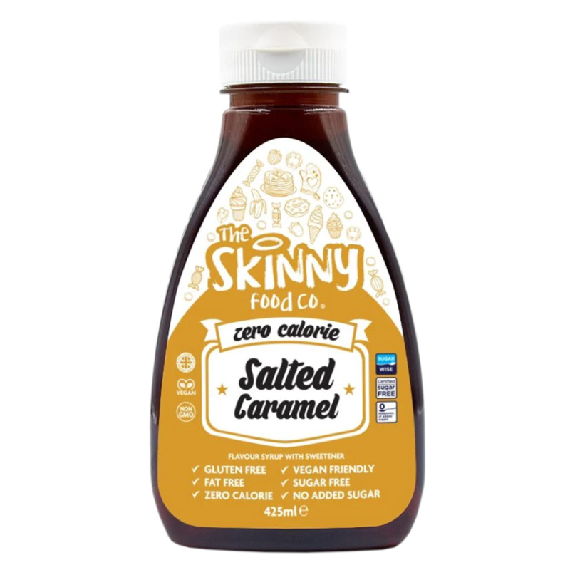 Skinny Foods Skinny Syrup 425ml - jahoda