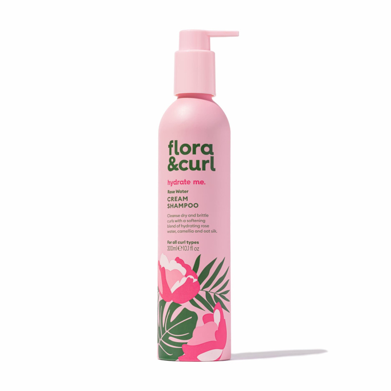 Flora & Curl Flora&Curl Organic Rose & Honey Cream Shampoo