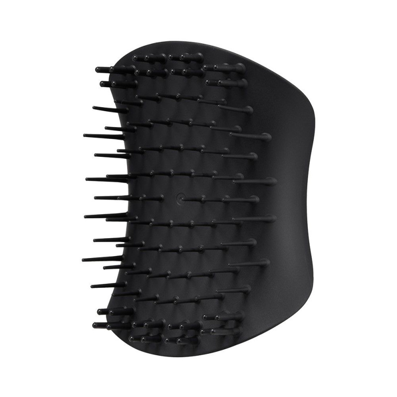 Tangle Teezer Scalp Brush Black masážní kartáč pro pokožku hlavy 1 ks