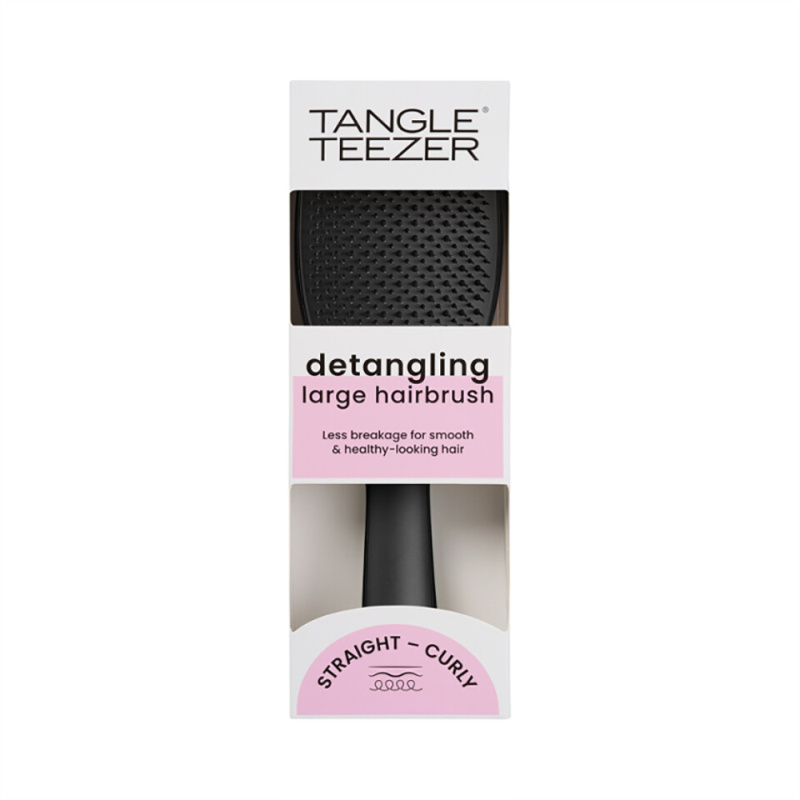 Tangle Teezer Large Ultimate Detangler Black Gloss kartáč na vlasy 1 ks