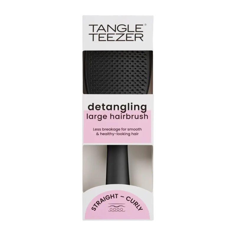 Tangle Teezer Large Ultimate Detangler Black Gloss kartáč na vlasy 1 ks