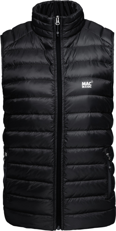 MAC IN A SAC Pánská péřová vesta MAC Alpine Dg černá Velikost: XL