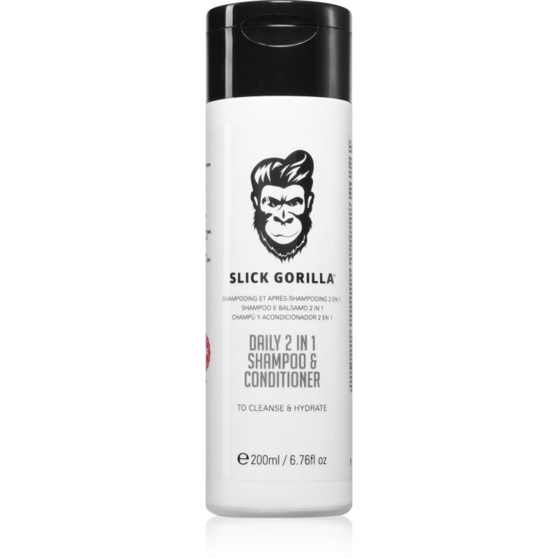 Slick Gorilla Daily 2 in 1 Shampoo & Conditioner šampon a kondicionér 2 v 1 200 ml