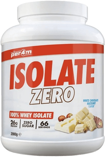 Per4m Isolate Zero Protein 2000 g - bílá čokoláda/oříšek
