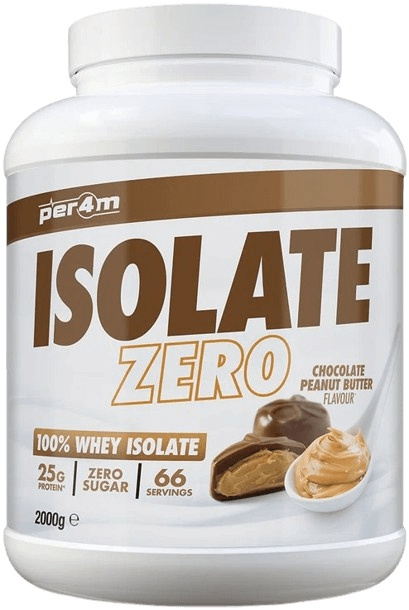 Per4m Isolate Zero Protein 2000 g - čokoláda/ arašídové máslo
